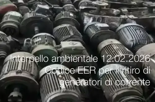 Interpello ambientale 12.02.2026